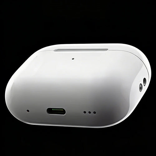 AT2-Wireless headphones with noise cancellation, in-ear type, equipped with a charging case, high-fidelity stereo sound.