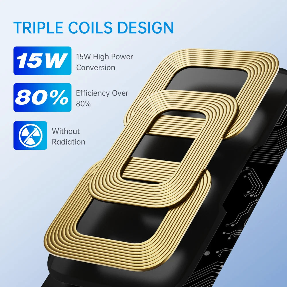 Car Wireless Charger  For  Audi Q3 2015 2016-2022 Center Console 15W Fast Charging Pad Android Iphone Holder Audi Q3 Accessories